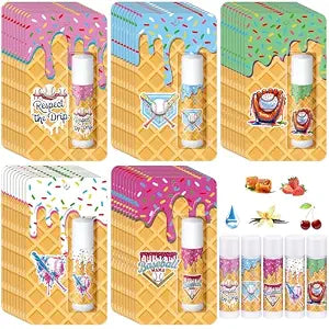 Loopeer 15 Pcs Ice Cream Baseball Drip Party Favor Gifts Bulk, Classic