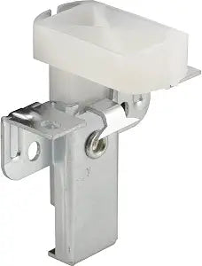 Prime-Line N 7072 Mirrored Door Top Guide, Plastic Guide, Adjustable (2 Pack) , White