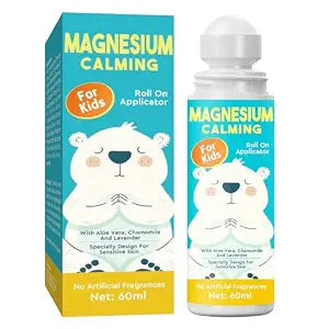 Magnesium Lotion for Kids, Soothing Bedtime Body Cream for Child