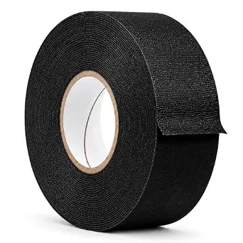 GGR Supplies CFT-15 Black Cotton Cloth Friction Tape, 1.5 Inch x 60 Feet