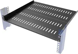 1U Cantilever Server Rack Shelf Depth Adjustable 16-20 inch