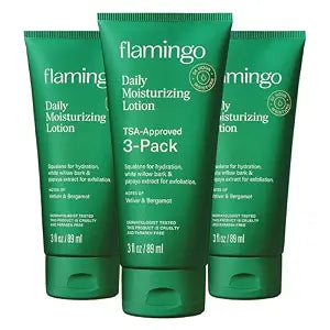 Flamingo Daily Moisturizing Lotion for Women - 3 fl oz (3 Pack)