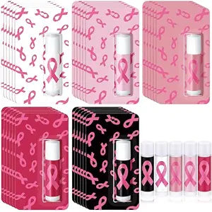 Siifert 30 Pack Breast Cancer Awareness Gifts Bulk Lip Balms Favors