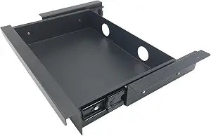 Under Desk Mounted Sliding Pull-out Drawer, W 15.3" x D 8.8"