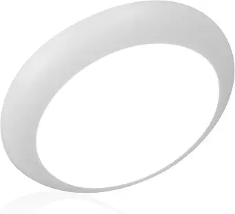 NICOR Lighting RSD6 LED Disk Lights 5000K, Cool - 1017 Lumens Single CCT Downlight Slim Surface Mount LED Disc Light - 54,000+ Hour Lifetime, Energy Efficient & Dimmable