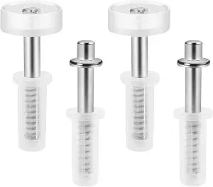 4 Pcs Fold Door Top Pivot and Guide Wheel - Bifold Repair Kit