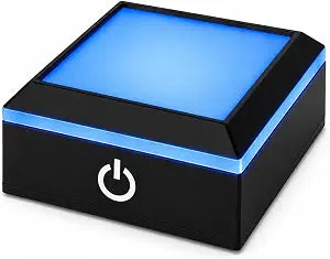 LED Light Base Round Display Stand with RGB Multicolor Lighting
