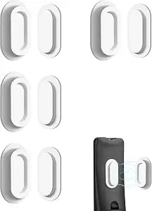 4 Pack Strong Magnetic Remote Control Holder, Self-Adhesive Silicone Remote Holder Wall Mount for TV, Fan, Air Conditioner Remote Control
