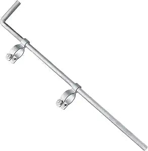 Amoskey Heavy Duty Gate Drop Rod - 1-5/8" 32" for Single or Double Chain Link Fence Gates, 1 Pack