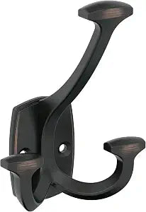 Amerock Vicinity Triple Prong Oil-Rubbed Bronze Wall-Mounted Hook