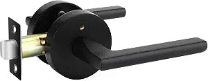 Goldenwarm Matte Black Door Handles Interior Privacy Door Handle 1 Pack