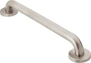 Moen Peened Bathroom Safety 48-Inch Grab Bar with Concealed Screws, R8748P