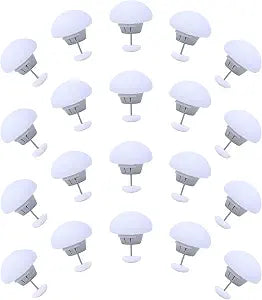 20 Pieces Duvet Clips, Duvet Pins to Hold Comforter, Non-Slip Duvet Cover Holder Clips, Comforter Clips Fasteners, Duvet Corner Holder for Bed Sheet, Quilt, Cushion Hold on (White)