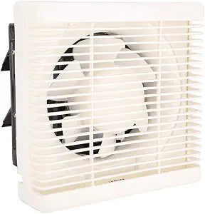 Oumefar Function Exhaust Window Fan Plastic Stable and Firm Kitchen Exhaust Fan Bathroom Exhaust Fan for Home Bathroom(APB15-3-B/opening 200)