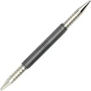 WHLLING Dual Head Nail Setter, Hammerless 1/32& 1/16 Spring Nail Set