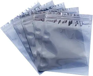 YiwerDer 50Pcs Antistatic Resealable Bag 15X20cm/5.9X7.9inch, Premium Anti Static Bag for SSD HDD and Other Electronic Devices