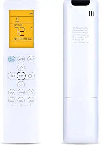 Replacement for Senville LETO Series Mini Split Air Conditioner Remote