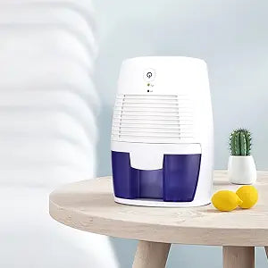 Small Dehumidifier for Home, 17oz Compact Water Tank, Mini Dehumidifier with Auto Shut Off, Bathroom Dehumidifier Small for Bathroom Basement Closet Garage RV