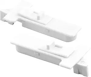 Prime-Line F 2933 Window Tilt Latch, Injected Molded Plastic, Fits Silverline Windows, White Color, Left and Right Hand Latches, Fasteners Not Required (1 Pair)