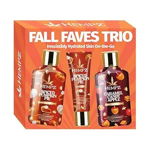 Hempz Fall Faves Trio Lotion & Lip Balm Set, Limited Holiday Run