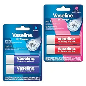 Vaseline Lip Therapy his and hers (Original and Rosy) twin pack - 2 pack