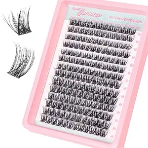 Wispy Lash Clusters 168 PCS C Curl 10-12mm Short Eyelash Clusters