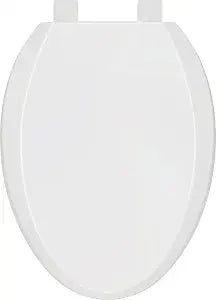 PROFLO PFTSHEC2000 Elongated Closed-Front Toilet Seat with Quick Release and Lid - White