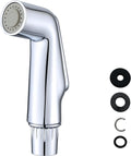 Kitchen Sink Sprayer Replacement Head, Side Spray Attachment for Faucet, Pull Out Spray Nozzle Head, Easy Install, Chrome