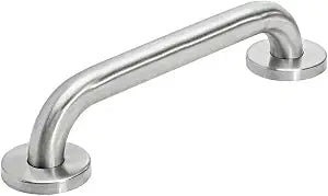 Alpine Industries Stainless Steel Safety Grab Bar - for Bath, Shower & Bathroom - (12 Inch)