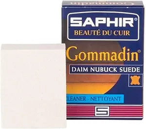 Saphir Gommadin - Nubuck Suede Eraser Block - Cleaning Suede, Nubuck and Velvety Leathers - Anti-Shine