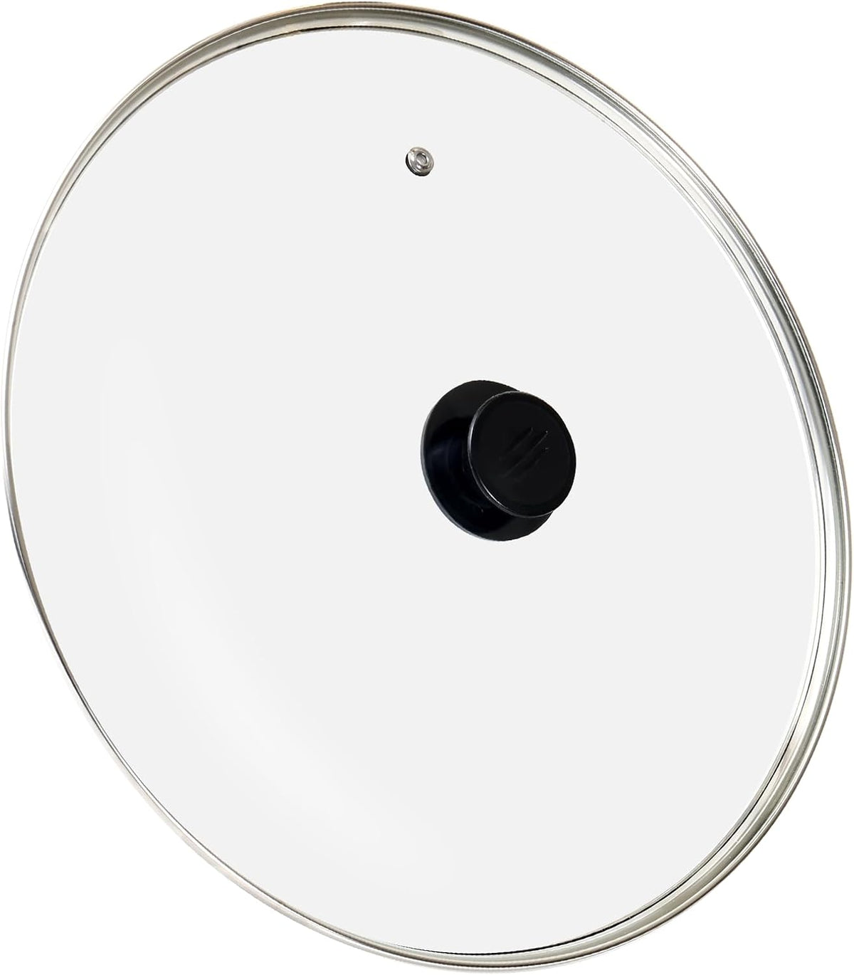 13 Inch Glass Frying Pans Lid,Clear Tempered Glass Pan Cover Fits for Cast Iron Skillet,Pots and Wok,Ceramic Skillet and Pans