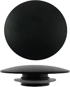 Washbasin Waste Sink Plug Washbasin Waste Disposal Easy Eject Plug Sink Button Click Snap Plug 66mm Bathtub Sink Drain Cover Drainer Washbasin Bouncer For Kitchen Bathroom Sink Black