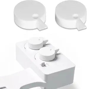 Compatible with Tushy Bidet  2-Pack Replacement Knob, Easy-Grip Textured Control Handle for Toilet Bidet, Quick Press-On Installation, No Tools Required