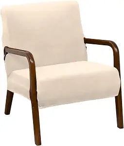 NICEEC Mid Century Arm Chair Cover Accent Chair Slipcovers with Arms