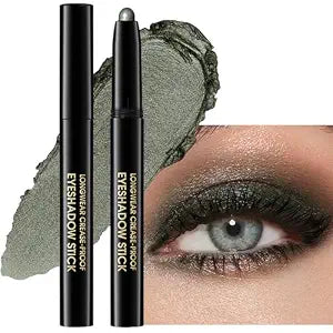 Cream Eyeshadow Stick Bottle Green Shimmer Eye Brightener Pencil