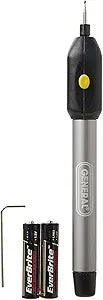 General Tools Cordless Engraving Pen for Metal - Diamond Tip Etching Tool for Engraving Toys, Sporting Goods, & Glass Gifts