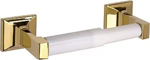 Design House Millbridge Toilet Paper Holder, Polished Brass