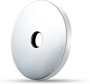 OFFO 4.5" Extra Large Shower Arm Flange in Outer Diameter Replacement Shower Head Arm Escutcheon Plate Suitable for Most Brands Shower Head Arms, Chrome