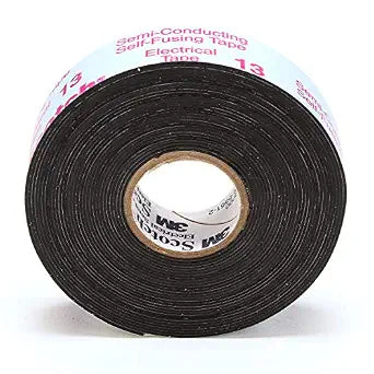 3M Scotch Electrical Semi-Conducting Tape 13, 3/4 in x 15 ft, 1 Roll