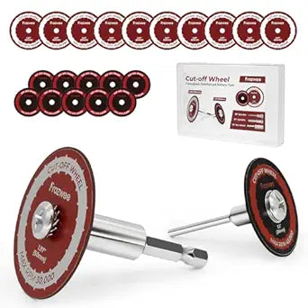 20PCS Cutting Wheel for Drill,10PCS 1.5" & 10PCS 1.97" Cutting Disc