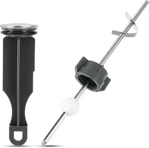 2 Pcs Sink Drain Parts, Pop Up Stopper Assembly Sink Stopper Replacement