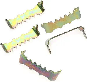 MEETOOT 50pcs Sawtooth Picture Hanger for Hardwood Without Nail Small Size 25x7x9mm