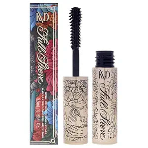 KVD Mini Full Sleeve Tubing Mascara - Ultraï¿½ï¿½ï¿½Black - Lengthening & Defining, Smudgeï¿½ï¿½ï¿½Resistant 24H Tubing Wear, Easy Warmï¿½ï¿½ï¿½Water Removal, Vega