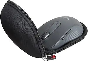 Hermitshell Hard Travel Case for Logitech Signature M650 L / M550 L Wireless Mouse (Black, Case for M650 L)