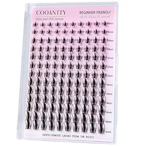 Fairy Lash Clusters Manga Eyelashes Invisible Band Spike Clusters 8-16mm
