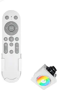 GROWNEER Bathroom Fan Bluetooth Speaker & Humidity Sensor Remote Control, Remote Control for Enhanced Comfort and Convenience