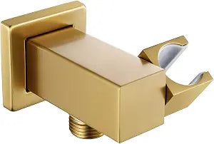 Wall Mount Shower Holder Adjustable Brushed Gold E3024