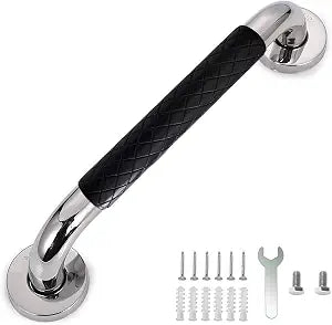 16 Inch Grab Bars for Shower, Stainless Steel Waterproof Anti-Slip Wall Mount Safety Handle for Bathroom, Bathtub, Toilet, Support Bar for Seniors, Elderly, Children & Handicap