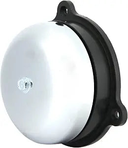 Dioche 100mm 4in Electric Time Bell, No-Sparking Alarm for School Factory Agencies, All Purpose Door Bell for Schools Fire Alarm(DC24V)