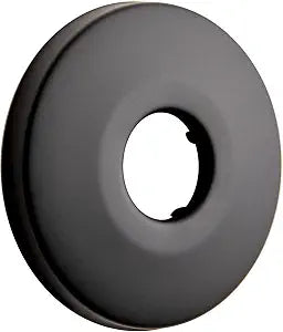 OFFO Shower Arm Flange 2.5" in Outer Diameter Replacement Shower Head Arm Escutcheon Plate Suitable for Most Brands Shower Head Arms, Matte Black